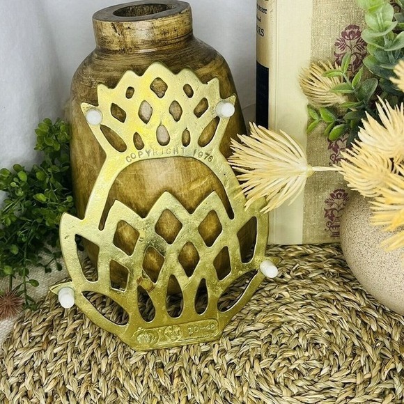 Brass Pineapple Trivet - Picture 6 of 6